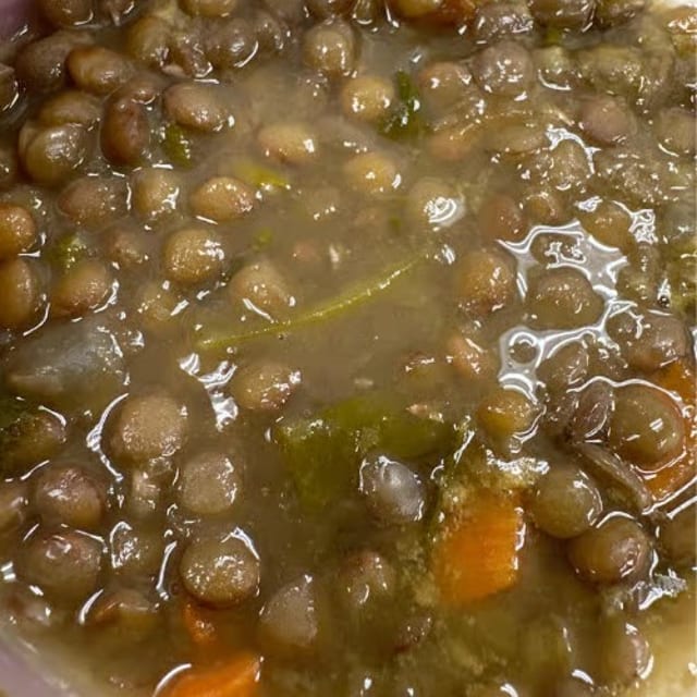 Lentil Soup.